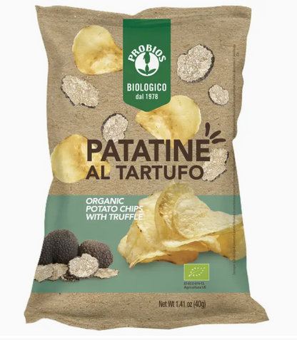 Patatine biologiche al tartufo - senza glutine