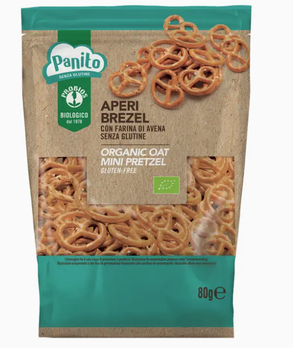 Aperi Bretzel - snack salati biologici all'avena